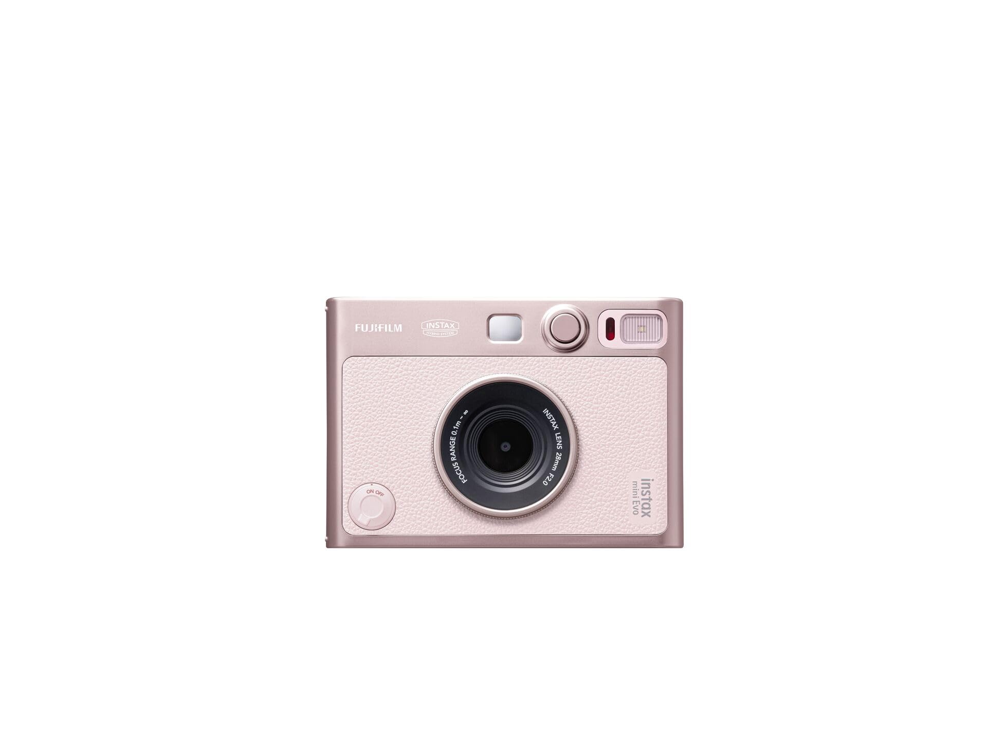 INSTAX FUJIFILM mini Evo Gentle Rose camera en printer, (USB-C